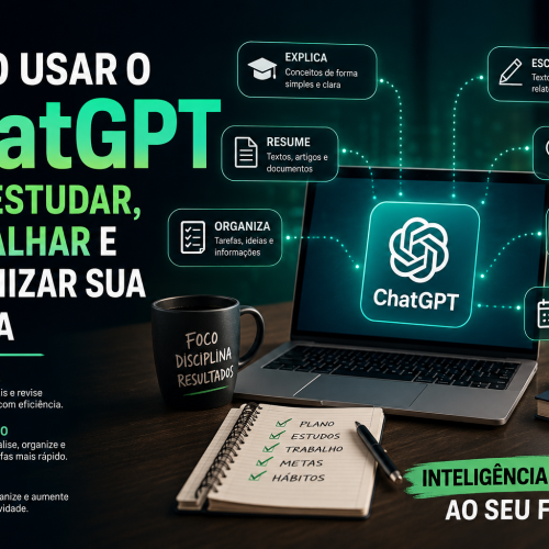Como usar o ChatGPT para estudar, trabalhar e organizar a rotina